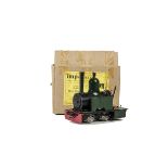 An Imp Models O Gauge (Narrow Gauge) 'Beyer Peacock' Industrial 0-4-0 Tank Locomotive, from a