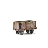 A Carette/Bassett-Lowke Gauge 1 'City of Birmingham Gas Dept' Open Wagon, 7-plank in brick red