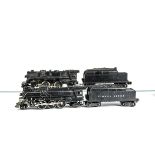 Lionel O Gauge American 3-rail Steam Locomotives and Tenders, comprising 2-6-2 no 2026 and 2-4-2