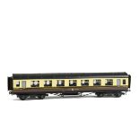 An Exley O Gauge K6-Series GWR Coach, All 3rd coach no 8855, in GW brown/cream livery, VG, some very