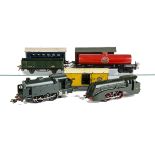 French O Gauge 3-rail Steam Locomotives and Rolling Stock by Le Rapide, comprising streamlined 0-4-0