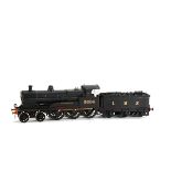 A Finescale O Gauge Kit- or Scratch-built LNWR 'Experiment' class 4-6-0 Locomotive and Tender,