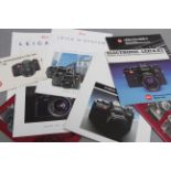 Leica Brochures, a collection of promotional catalogues substantially relating to thr 'R' series10