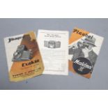 1930's Dealer Catalogue, including details of Exakta, Plaubel cameras accessories and film (cover