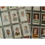 Cigarette Cards, Football, two sets by Ogdens, Football Club Colours and Captains of Association