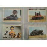 Trade Cards, Television, Somportex Ltd, Thunderbirds (complete set, coloured X73)(vg)
