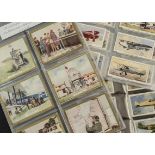 Cigarette Cards, Aviation, a collection by various Manufacturers to include Osbourne Tobacco