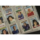 Trade Cards, Football, A & BC Gum, Footballers (Orange/Red) both sets (1-109 and 110-219)(vg/ex)