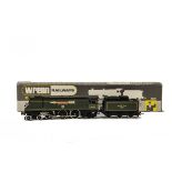 A Wrenn OO Gauge W2266/A 'West Country' Class Locomotive and Tender, in BR green as no 34092 'City
