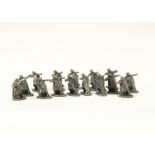 Lot of lead 25 mm war gaming figures, mainly fantasy figures, G,