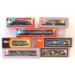 Lima 00 Gauge Locomotives and Rolling Stock, including GWR green 'King George V' Locomotive and