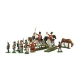 Lot of modern 25mm War Gaming figures, all painted to a reasonable standard, mainly Napoleonic