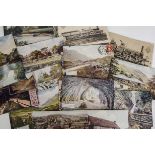 A Collection of Midland Railway-published Postcards, approx. 78 assorted cards issued by MR,