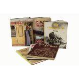 A Collection of Various Railway-related Books, including 'Steam in Wartime Britain', 'The British