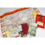 A Collection of Bus Operators and Other Maps and Leaflets, including Western National wall map (G,