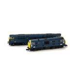 Dapol N Gauge BR Blue Diesel Locomotives, comprising ref 2D-003-000 'Western Venturer' D1005, and