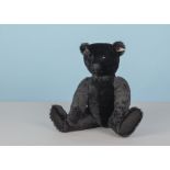 A Steiff Limited Edition for the UK Schwarzbar black teddy bear, 608 of 1500, in original box with