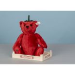 A Steiff Limited Edition for Holland Tomato Bear 2000, 664 of 1500 with crate, in original window