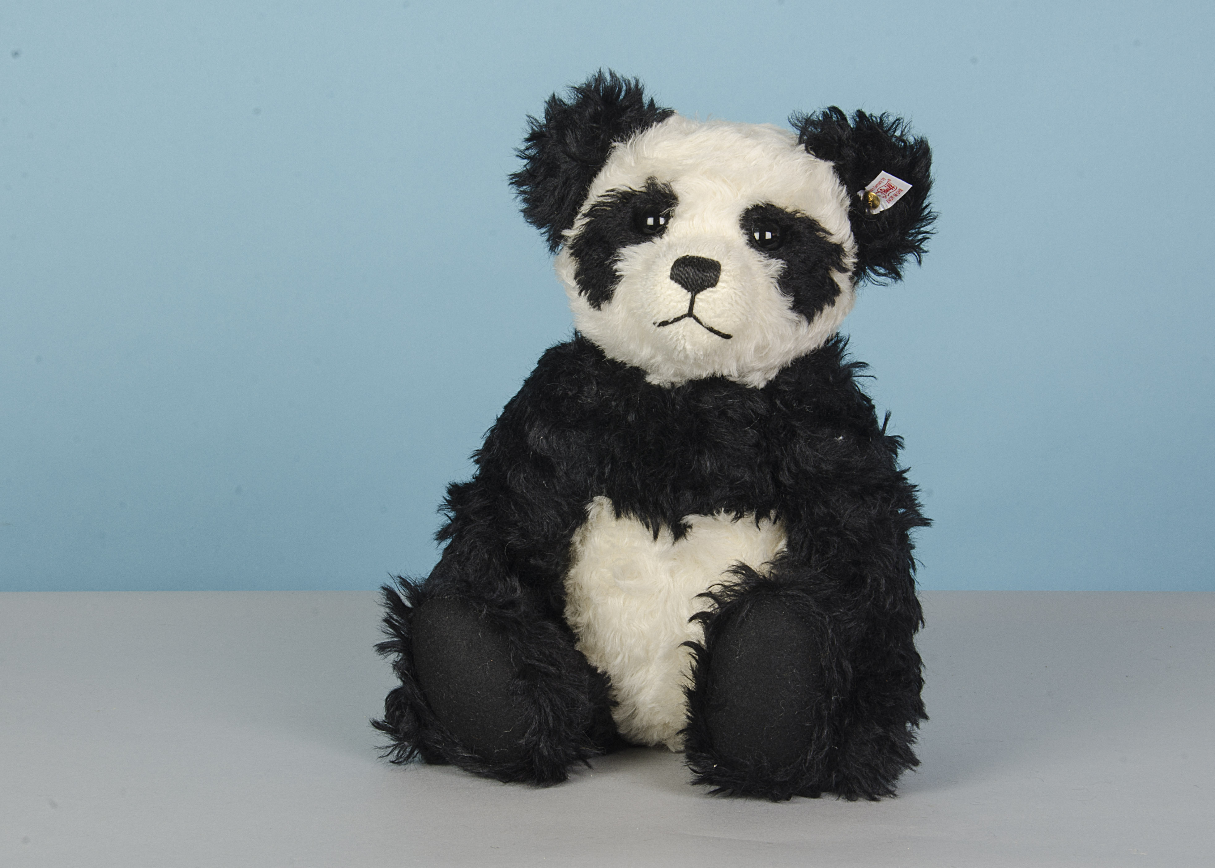 A Steiff Limited Edition Panda Bear, 1168 of 2000, in original box with certificate, 2003