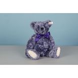 A Steiff Limited Edition for North America Teddy Bear Lavender Blue 42, 2956 of 3500, in original