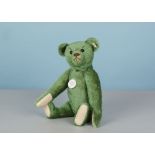 A Steiff Limited Edition green Teddy Bear 1908, 920 of 3000, in original box with certificate, 2005