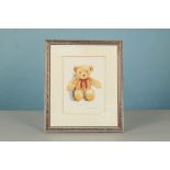 Eleven teddy bear pictures: three limited edition prints by Janet Judge; a 3-D decoupage picture