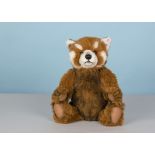 A Steiff Limited Edition Red Panda Ted, 196 of 2000, in original box with certificate, 2009