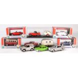 Modern Diecast, 1:43 scale, assorted models of Mercedes, BMWs and others, including examples by
