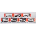 Cararama, 1:43 scale, assorted models of Lexus, Porsches, Mercedes and others, in original boxes,