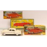 Tinplate Classic Cars by Various Makers, including a Cadillac Eldorado 1950, Ford Thunderbird 1956