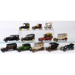 Modern Diecast Historical Vehicles, assorted scales, including models by Rio, Gama, Russo-Balt and