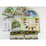 Model Figures N Gauge Sets, people, animals and vehicles by Bachmann, Model Power, Merten,