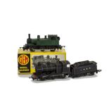 Tri-ang Gem TT Gauge Locomotives, black LNER 0-6-0 Tender Locomotive with Tri-ang chassis,