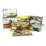 Decorative Layout N Gauge Kits, woodland, industrial and station backdrops and accessories by