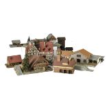 Kitbuilt N Gauge Buildings, stations, highstreets, houses and public buildings by Kibri, Pola,