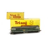 Tri-ang TT Gauge Steam and Diesel Locomotives, T93 Merchant Navy Class 'Clan Line' Locomotive and