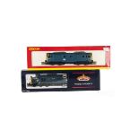 Bachmann and Hornby OO Gauge BR Blue Diesel Locomotives, comprising Bachmann ref 32-777 class 37238,