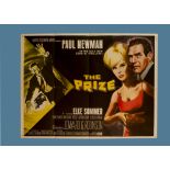 Various UK Quad Posters, five from the 1950s/1960s: The Prize, The Game is Over, Home from the Hill,