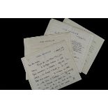 Ivor Novello, fourteen letters, some hand-written on Ivor Novello headed note paper to Dorothy by