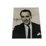 Christopher Lee, 8"x10" photograph of Christopher Lee signed in black pen