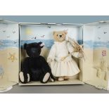 A Steiff Limited Edition Pat & Nora teddy bear, for Sue Pearson of Brighton, 828 of 1500, in