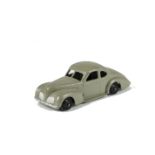 A Pre-War Dinky Toys 39f Studebaker State Commander, grey body, black smooth hubs, lacquered