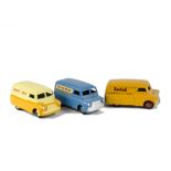 Dinky Toys Bedford Vans, 480 Kodak, 481 Ovaltine, 482 Dinky Toys, VG-E (3) THIS LOT ATTRACTS