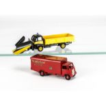 A Dinky Toys 514 Guy 'Slumberland' Van, red 1st type cab, chassis, body and hubs, VG-E, 958 Guy