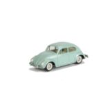 A Tekno 819 Volkswagen 1200 Saloon, pale blue body, white interior, plated steel convex hubs, E,