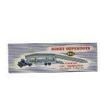 Dinky Toys 982 Pullmore Car Transporter, two examples, first dark blue cab, light blue back and