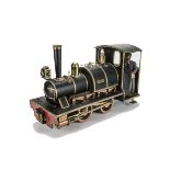 A 5" Gauge Radio-Controlled Battery-Powered Freelance 0-4-0 Saddle Tank Locomotive, a curious