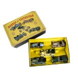 Matchbox Models of Yesteryear G6 Gift Set, containing a Y5 1929 Bentley, Y6 Bugatti Type 35, Y7