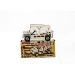 A Dinky Toys 106 The Prisoner Mini-Moke, white body, red/white canopy, silver windscreen frame,