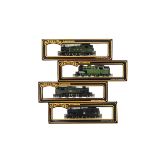 Mainline 00 Gauge Tank Locomotives, 54154 LNER N2 0-6-2T No 9522, 37039 BR black Class 6600 0-6-2T